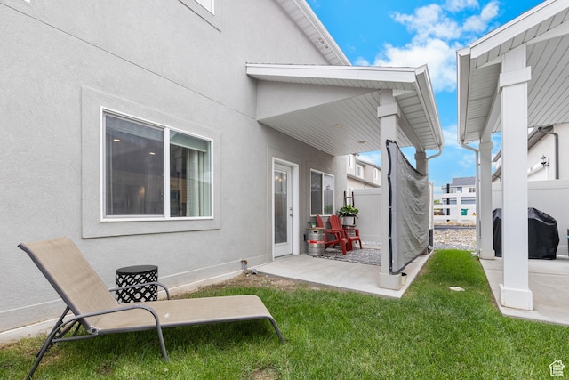 2122 W 1745th Ct S, West Haven, UT 84401 - rear view of property with a patio and stucco siding