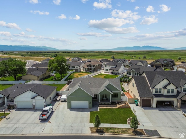2245 W 800 S, Layton, UT 84041 - aerial view of residential area featuring mountains