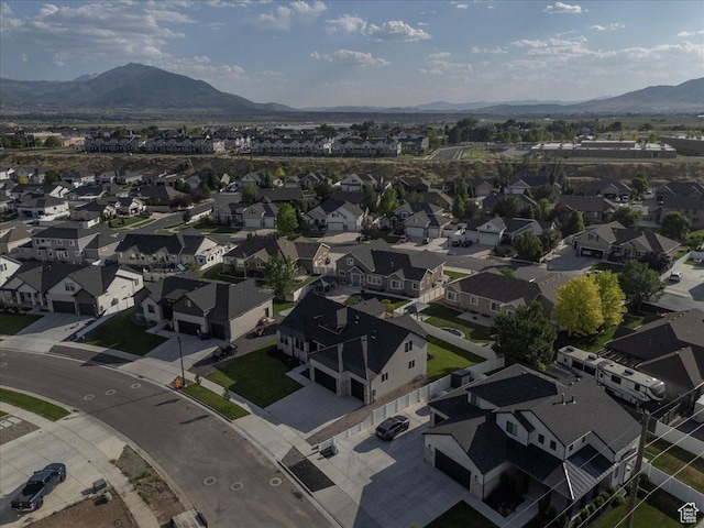954 S Sandy Ln, Spanish Fork, UT 84660 - aerial overview of property's location with a mountainous background and nearby suburban area