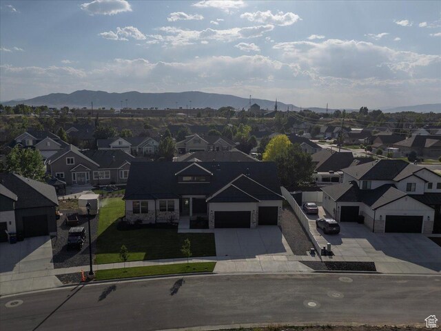 954 S Sandy Ln, Spanish Fork, UT 84660 - aerial view of residential area with mountains