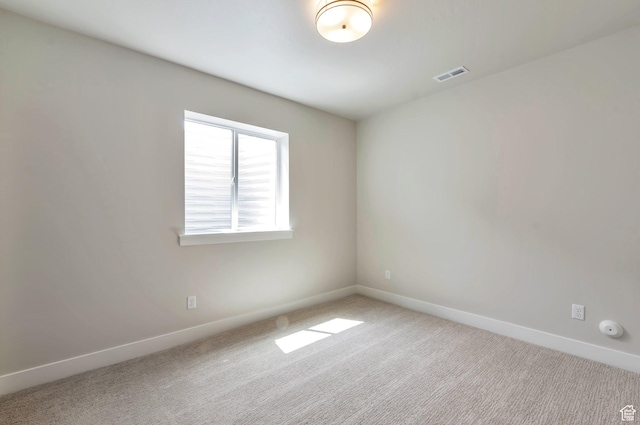 551 W Summerhill Ln, Centerville, UT 84014 - carpeted empty room with baseboards and a smoke detector