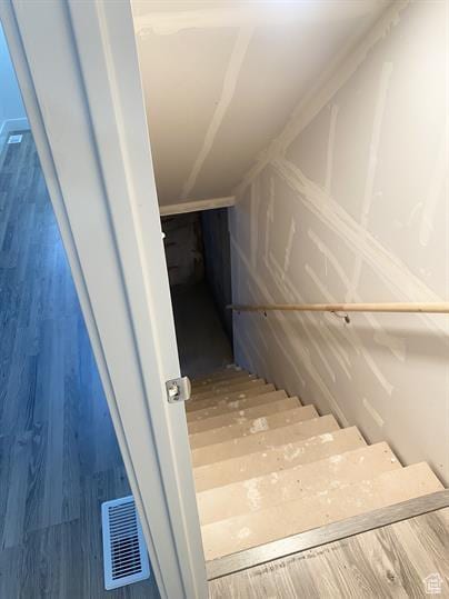 3985 W 1960 N, Lehi, UT 84043 - staircase with wood finished floors