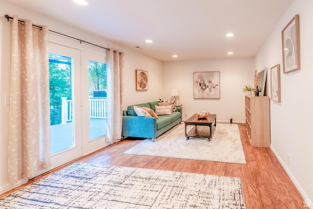 1282 W 1200 S, Woods Cross, UT 84087 - living area featuring light wood finished floors and recessed lighting