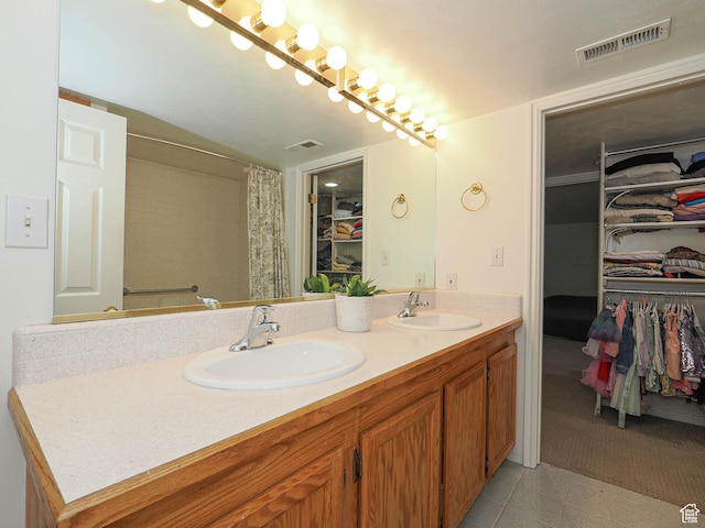 1527 E Princeton Ave S, Salt Lake City, UT 84105 - full bath featuring double vanity and a spacious closet