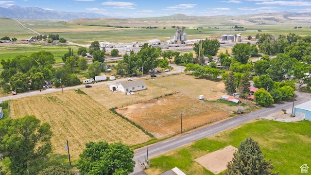40 S 100 W, Trenton, UT 84338 - view of rural area with extensive farmland and a mountain backdrop