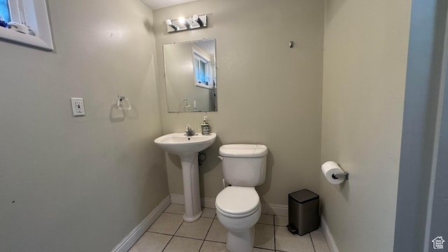 1924 E 2100 S, Salt Lake City, UT 84106 - bathroom featuring toilet and tile patterned flooring