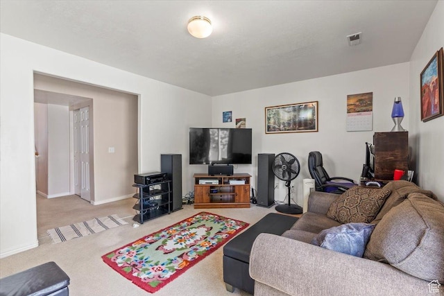 1014 W 4150 S, Riverdale, UT 84405 - living area featuring light colored carpet and baseboards