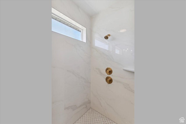4095 N 100 E, North Ogden, UT 84414 - bathroom featuring a marble finish shower