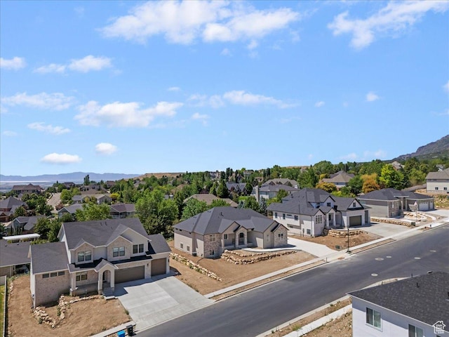 4095 N 100 E, North Ogden, UT 84414 - aerial perspective of suburban area featuring a mountainous background