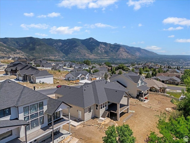 4095 N 100 E, North Ogden, UT 84414 - aerial perspective of suburban area with a mountainous background