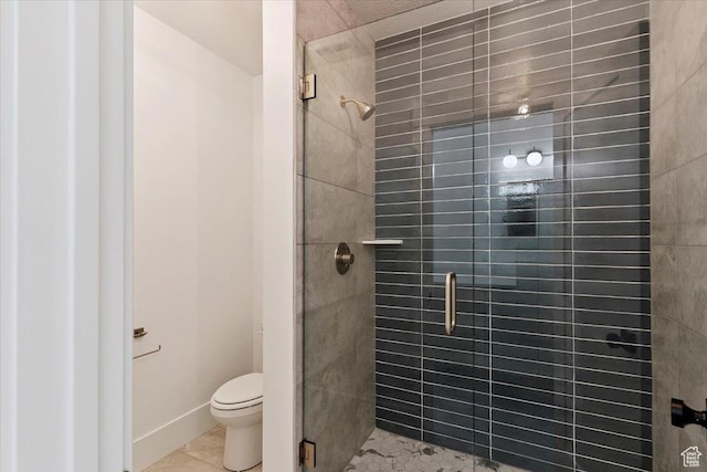 4095 N 100 E, North Ogden, UT 84414 - bathroom featuring a shower stall and tile patterned flooring