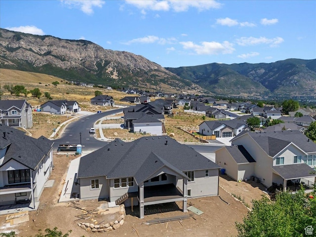 4095 N 100 E, North Ogden, UT 84414 - aerial view of residential area featuring mountains