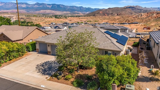 93 E 700 N, La Verkin, UT 84745 - aerial view of residential area with a mountain backdrop
