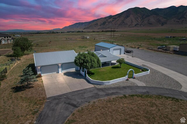 1309 Pine Canyon Rd, Tooele, UT 84074 - overview of rural landscape with mountains