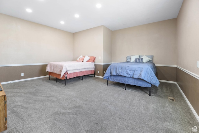 1309 Pine Canyon Rd, Tooele, UT 84074 - carpeted bedroom featuring baseboards and recessed lighting