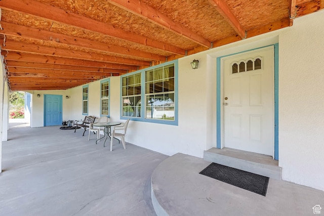 1309 Pine Canyon Rd, Tooele, UT 84074 - entrance to property featuring stucco siding and covered porch