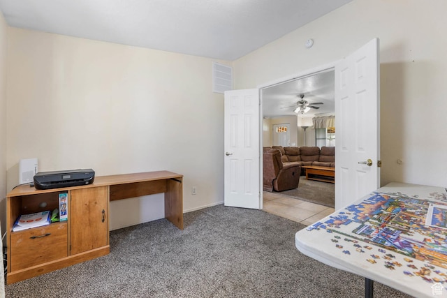 1309 Pine Canyon Rd, Tooele, UT 84074 - bedroom with carpet floors and an office area