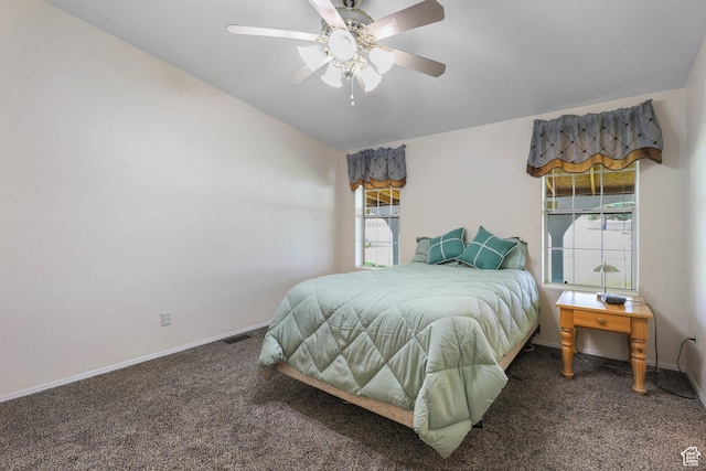 1309 Pine Canyon Rd, Tooele, UT 84074 - bedroom with carpet flooring and a ceiling fan