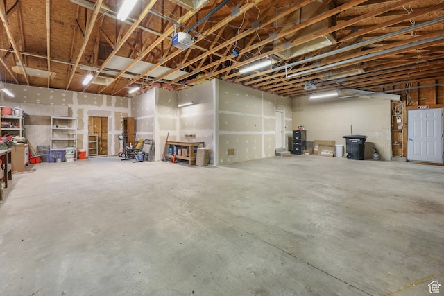 1309 Pine Canyon Rd, Tooele, UT 84074 - garage featuring a garage door opener