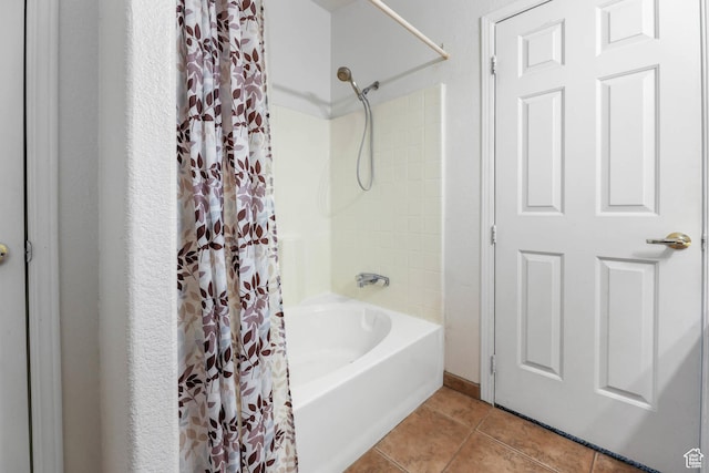 1309 Pine Canyon Rd, Tooele, UT 84074 - bathroom featuring tile patterned floors and shower / bath combo with shower curtain