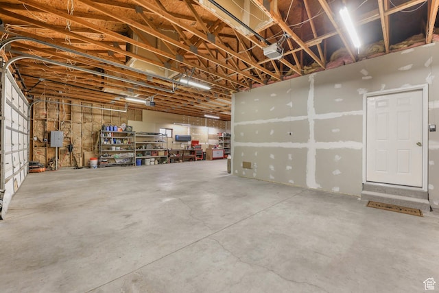 1309 Pine Canyon Rd, Tooele, UT 84074 - garage with a garage door opener