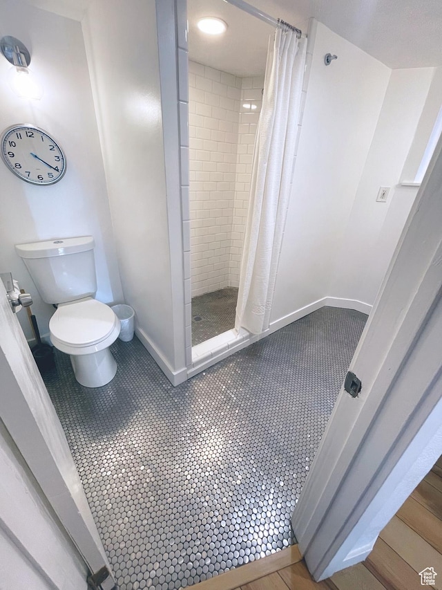 22 W 300 N, Salt Lake City, UT 84103 - full bathroom featuring a stall shower and tile patterned floors
