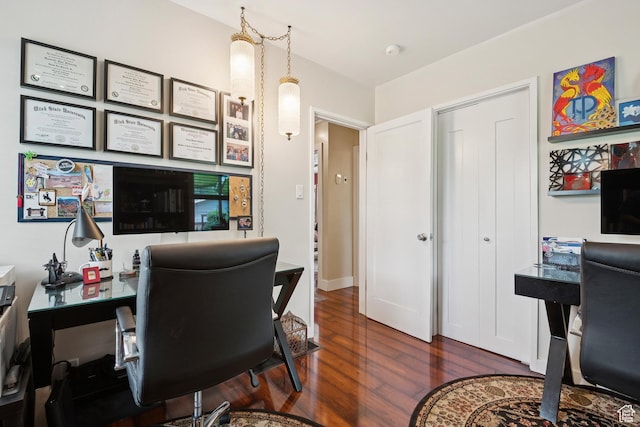 1026 W 800 N, Salt Lake City, UT 84116 - home office with wood finished floors