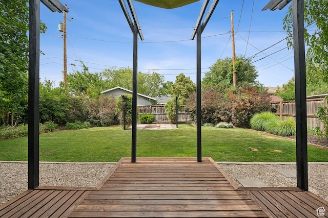 1026 W 800 N, Salt Lake City, UT 84116 - deck featuring a fenced backyard