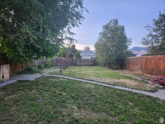 280 E Franklin St S, Ogden, UT 84401 - fenced backyard with a mountain view