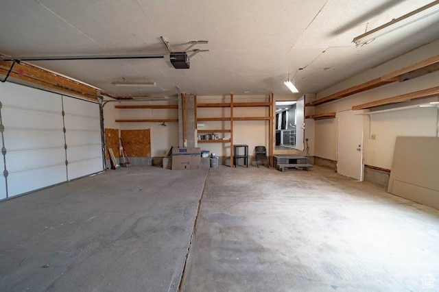 195 N 800 W, Cleveland, UT 84518 - garage with a garage door opener