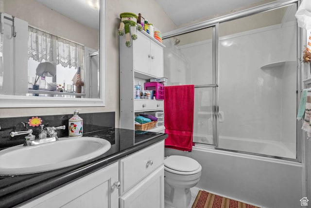 44 S 1000 E, Springville, UT 84663 - full bath with vanity, enclosed tub / shower combo, and tile patterned floors