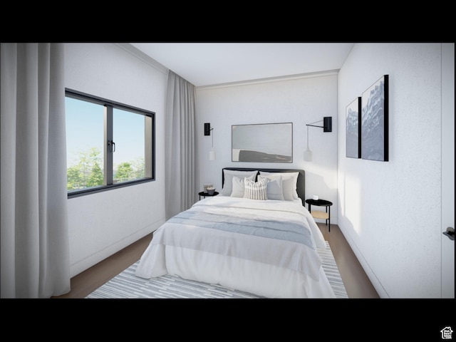0, Garden City, UT 84028 - bedroom with wood finished floors