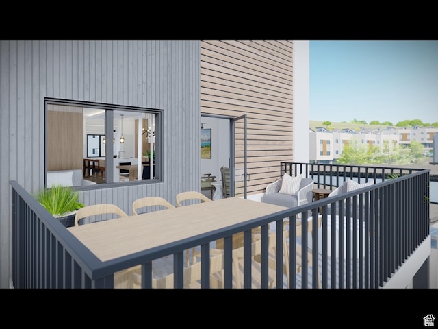 0, Garden City, UT 84028 - deck featuring outdoor dining area