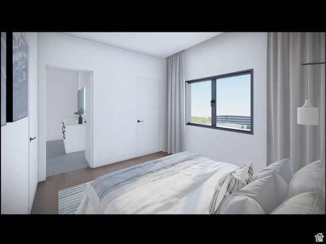0, Garden City, UT 84028 - bedroom featuring wood finished floors