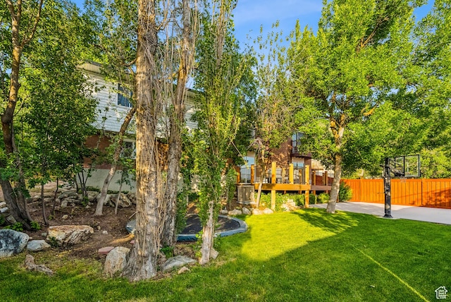 8816 S Alpen Way E, Cottonwood Heights, UT 84121 - view of yard