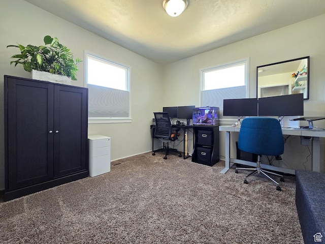 4321 W 5655 S, Salt Lake City, UT 84118 - office featuring plenty of natural light and carpet floors