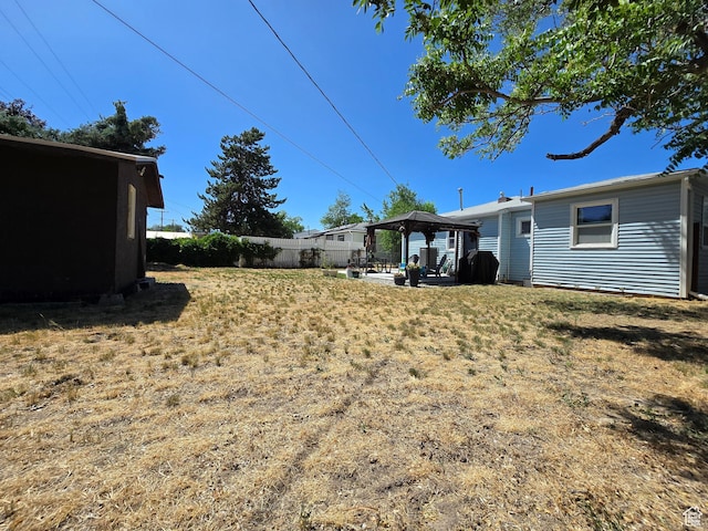 4321 W 5655 S, Salt Lake City, UT 84118 - view of yard with a gazebo