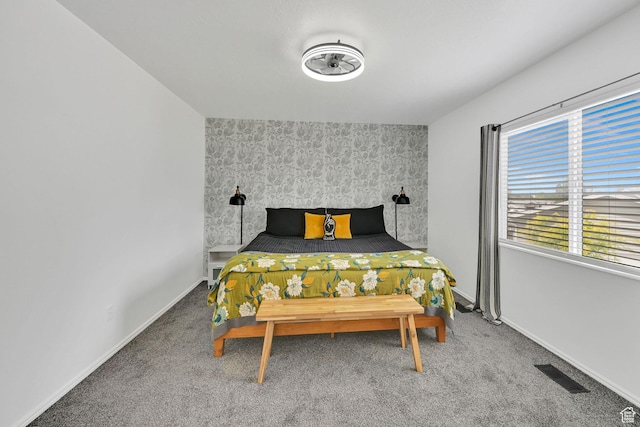 874 W 1145 N, Clinton, UT 84015 - carpeted bedroom featuring multiple windows and an accent wall