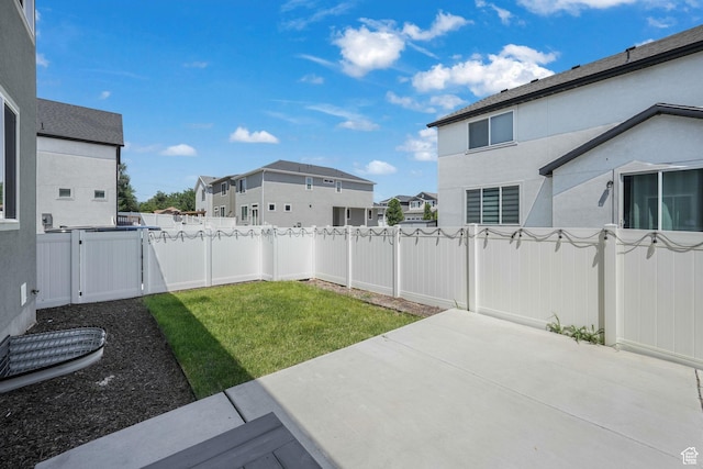 1666 W Rockaway Ln, West Jordan, UT 84084 - fenced backyard featuring a residential view and a patio area