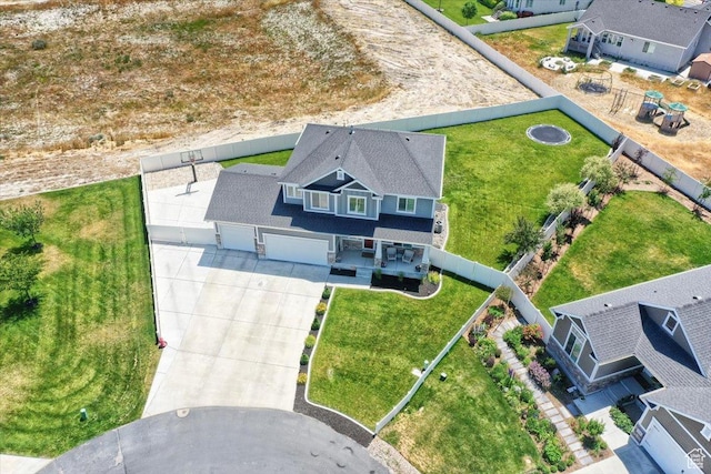 342 E Chiswick Ct, Stansbury Park, UT 84074 - view from above of property