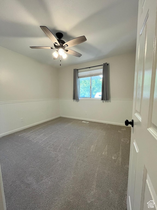 345 E 350 N, Salem, UT 84653 - unfurnished room with a ceiling fan and carpet floors