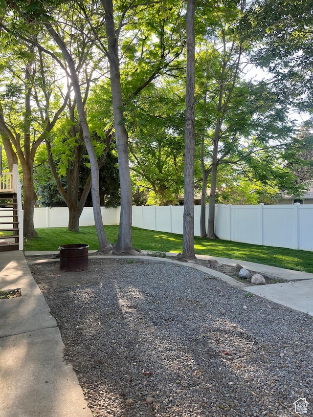345 E 350 N, Salem, UT 84653 - view of yard featuring stairway