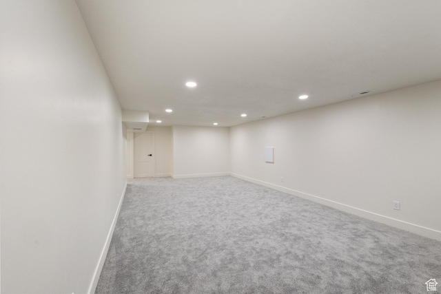 1488 E 580 S, Provo, UT 84606 - finished below grade area with recessed lighting and carpet flooring
