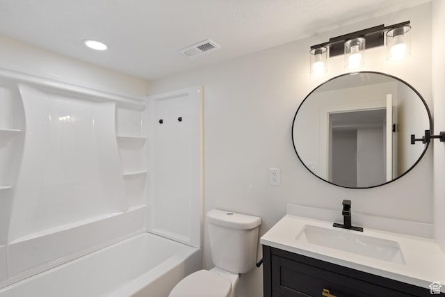 1488 E 580 S, Provo, UT 84606 - full bathroom featuring vanity, shower / tub combination, and recessed lighting