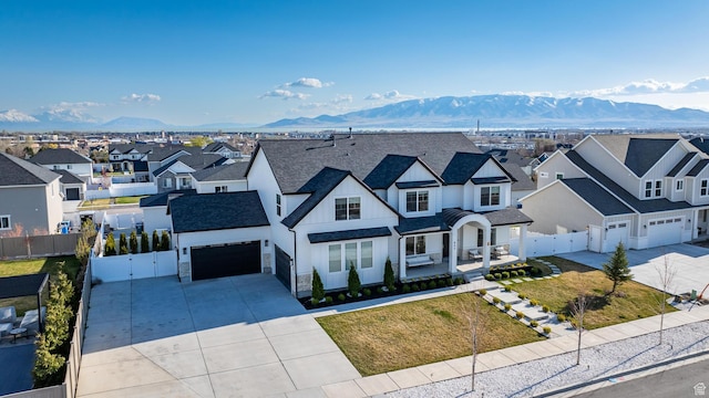 827 W 800 N, American Fork, UT 84003 - view of front facade featuring driveway, a residential view, and board and batten siding