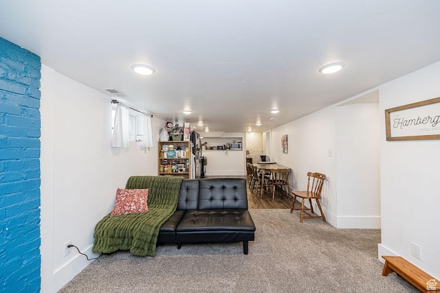 141 W 400 N, Logan, UT 84321 - sitting room featuring carpet and baseboards