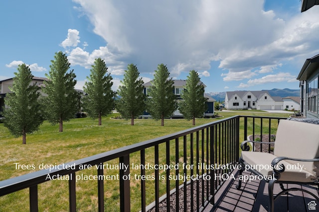 1914 E 540 S, Heber City, UT 84032 - balcony featuring a residential view