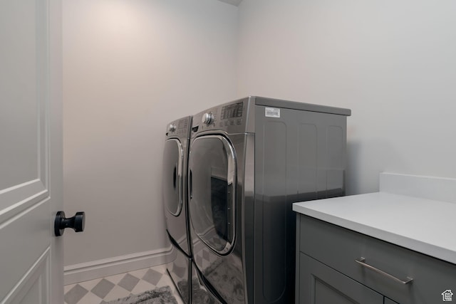 1914 E 540 S, Heber City, UT 84032 - laundry area featuring independent washer and dryer and cabinet space