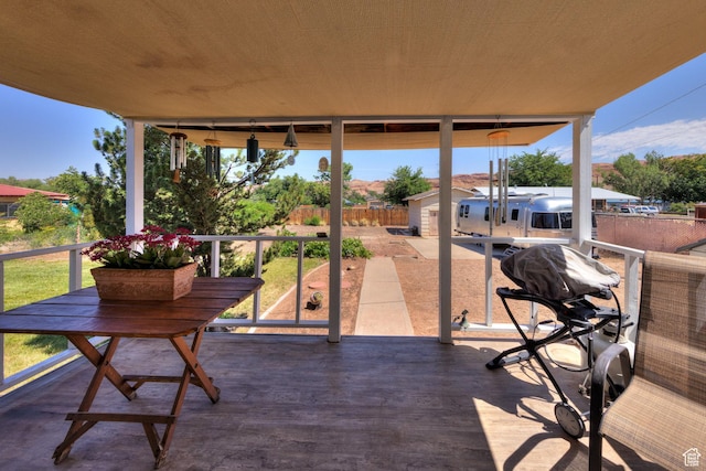 1281 Holyoak Ln E, Moab, UT 84532 - view of patio