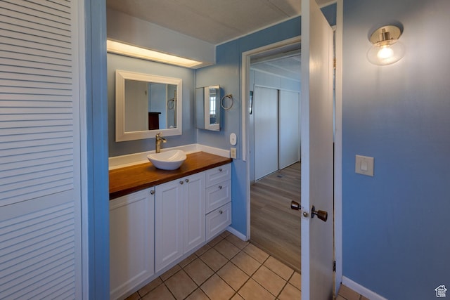 1281 Holyoak Ln E, Moab, UT 84532 - bathroom with tile patterned flooring and vanity